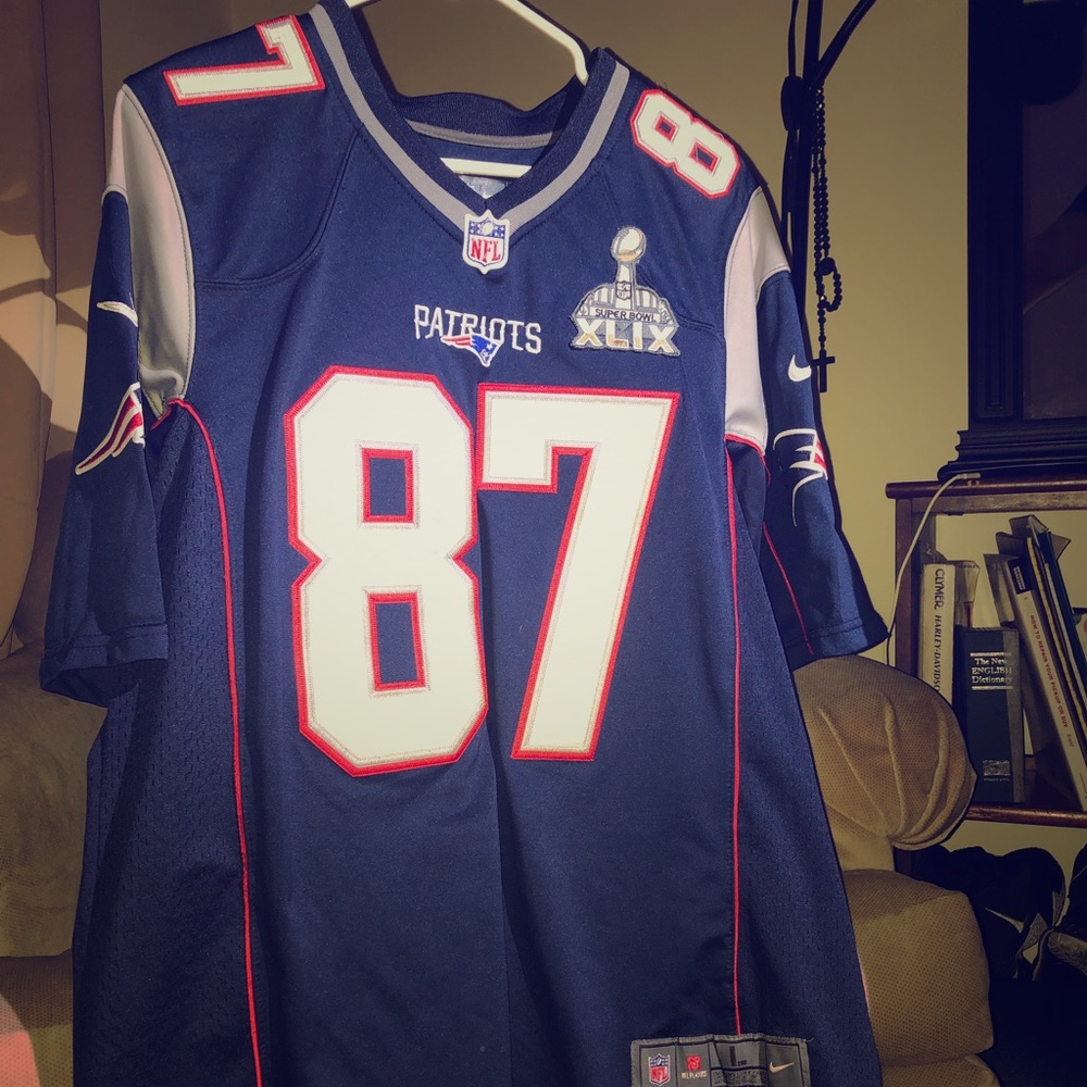 Super Bowl 49 Gronkowski Jersey!